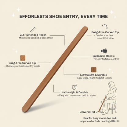 MotherMade GentleStep Shoe Horn